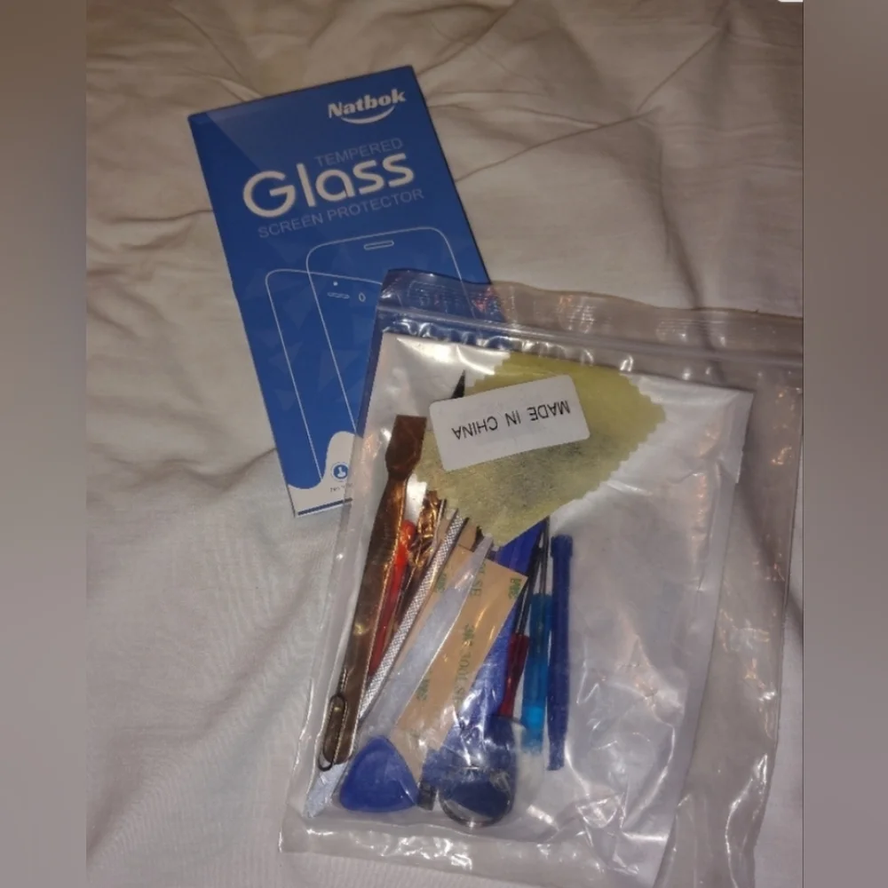 New! Phone or Tablet Pro Repair Tool Kit, Opening Tools W/ Glass 4 Android Phone